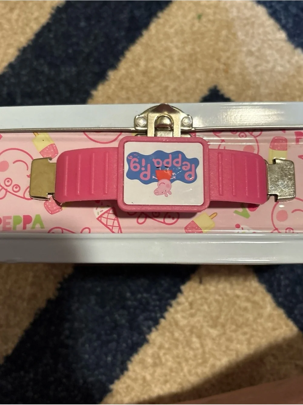 Peppa Pig Pink Ice Cream Lunch Bag